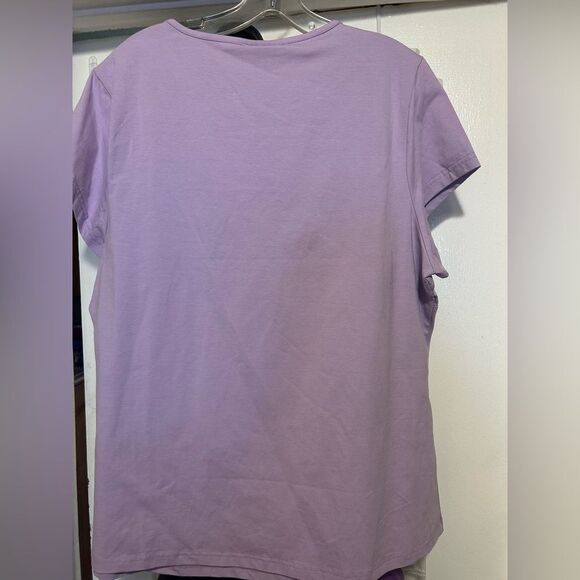 NWT CCX Relaxed Purple Short Sleeve Tee - Picture 8 of 10